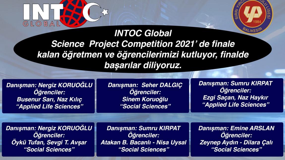 INTOC Global Science  Project Competition 2021